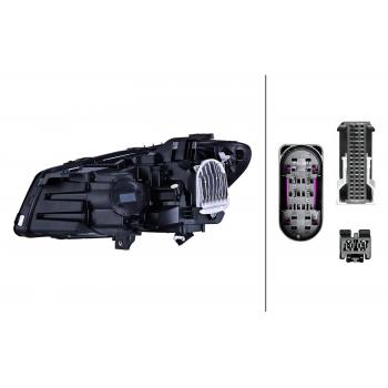 2017 Mercedes-Benz CLA180 Headlight Assembly Right HELLA 354880061 image 1 of 4