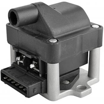 1993 Volkswagen Cabriolet Ignition Coil HELLA 358000711 image 1 of 1