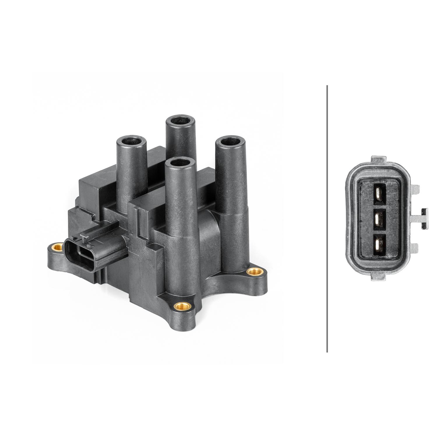 HELLA 358057851 - Ignition Coil HELLA 358057851 Ignition Coil product image 1 of 1