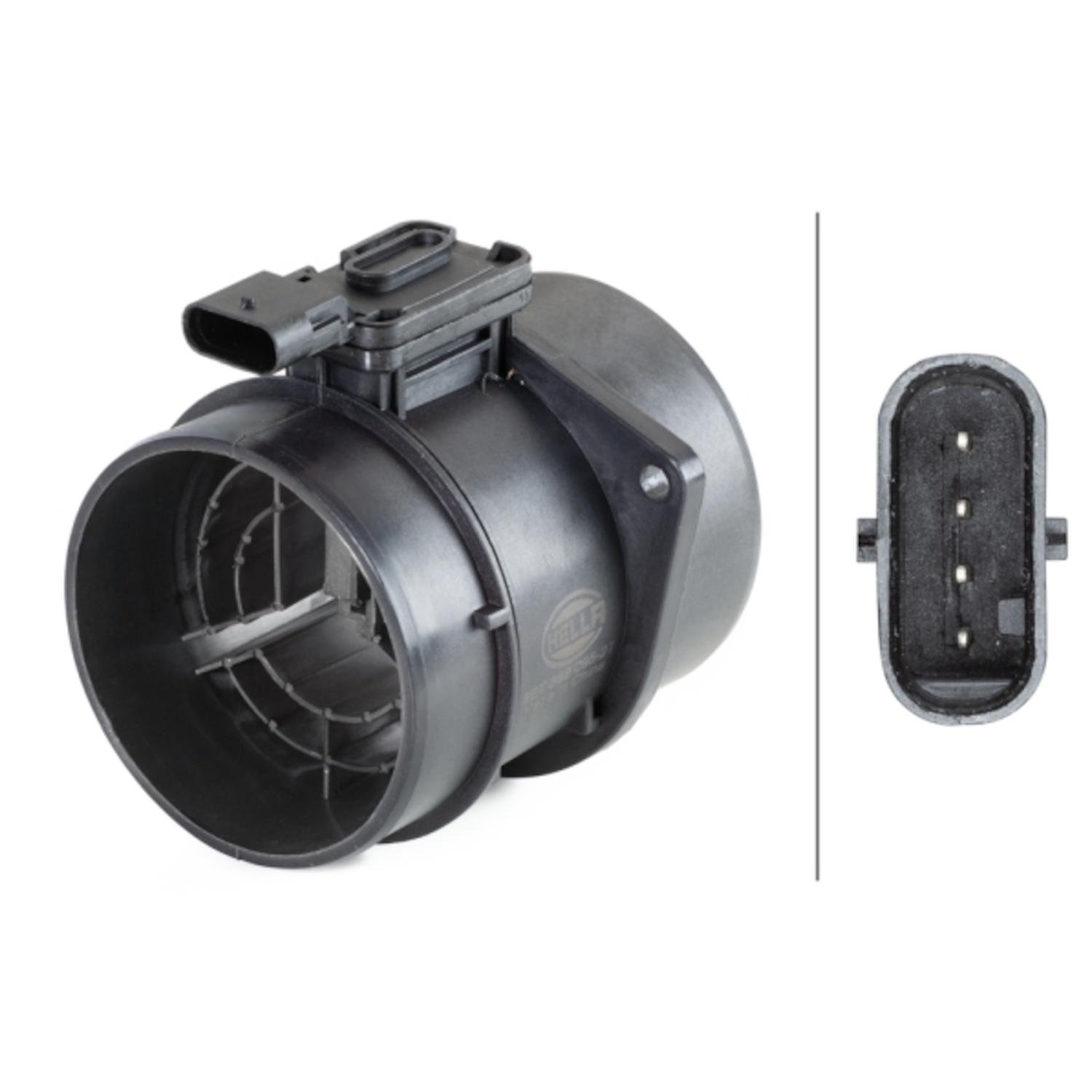 HELLA 358095271 - Mass Air Flow Sensor HELLA 358095271 Mass Air Flow Sensor product image 1 of 1