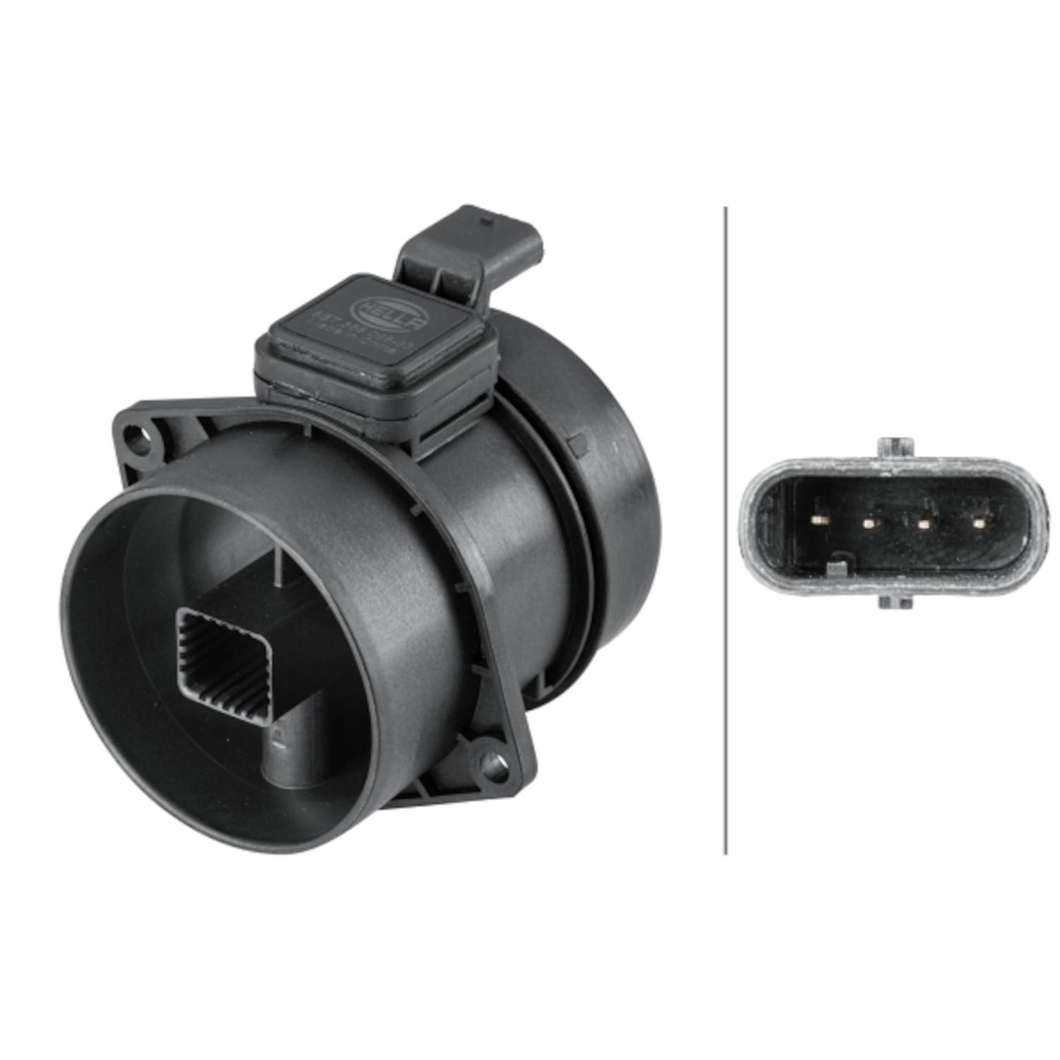 HELLA 358095331 - Mass Air Flow Sensor HELLA 358095331 Mass Air Flow Sensor product image 1 of 1