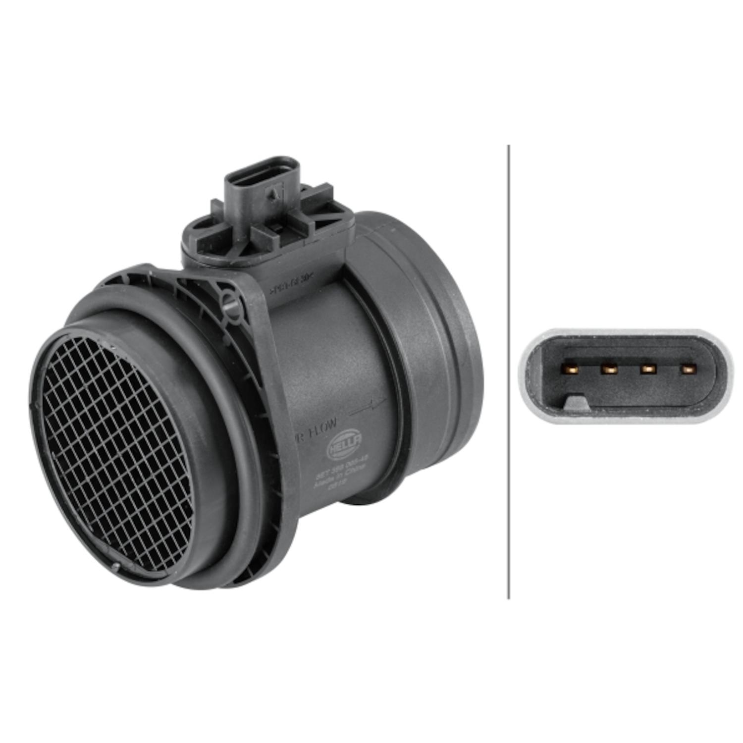HELLA 358095451 - Mass Air Flow Sensor HELLA 358095451 Mass Air Flow Sensor product image 1 of 1