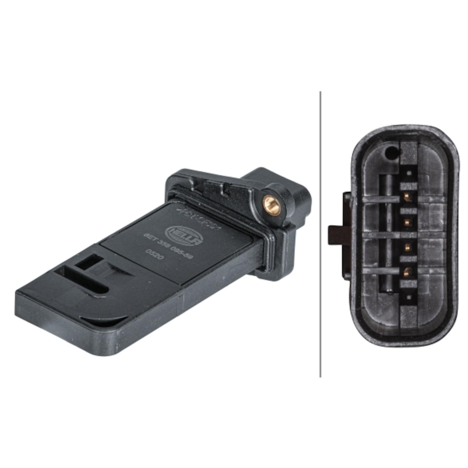 HELLA 358095591 - Mass Air Flow Sensor HELLA 358095591 Mass Air Flow Sensor product image 1 of 1