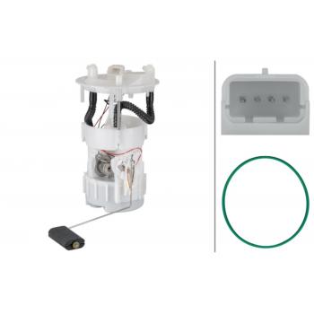 2008 Renault Megane Fuel Pump and Sender Assembly HELLA 358106801 image 1 of 1