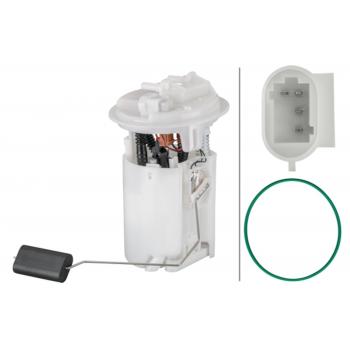 2008 Renault Clio Fuel Pump and Sender Assembly HELLA 358106881 image 1 of 1