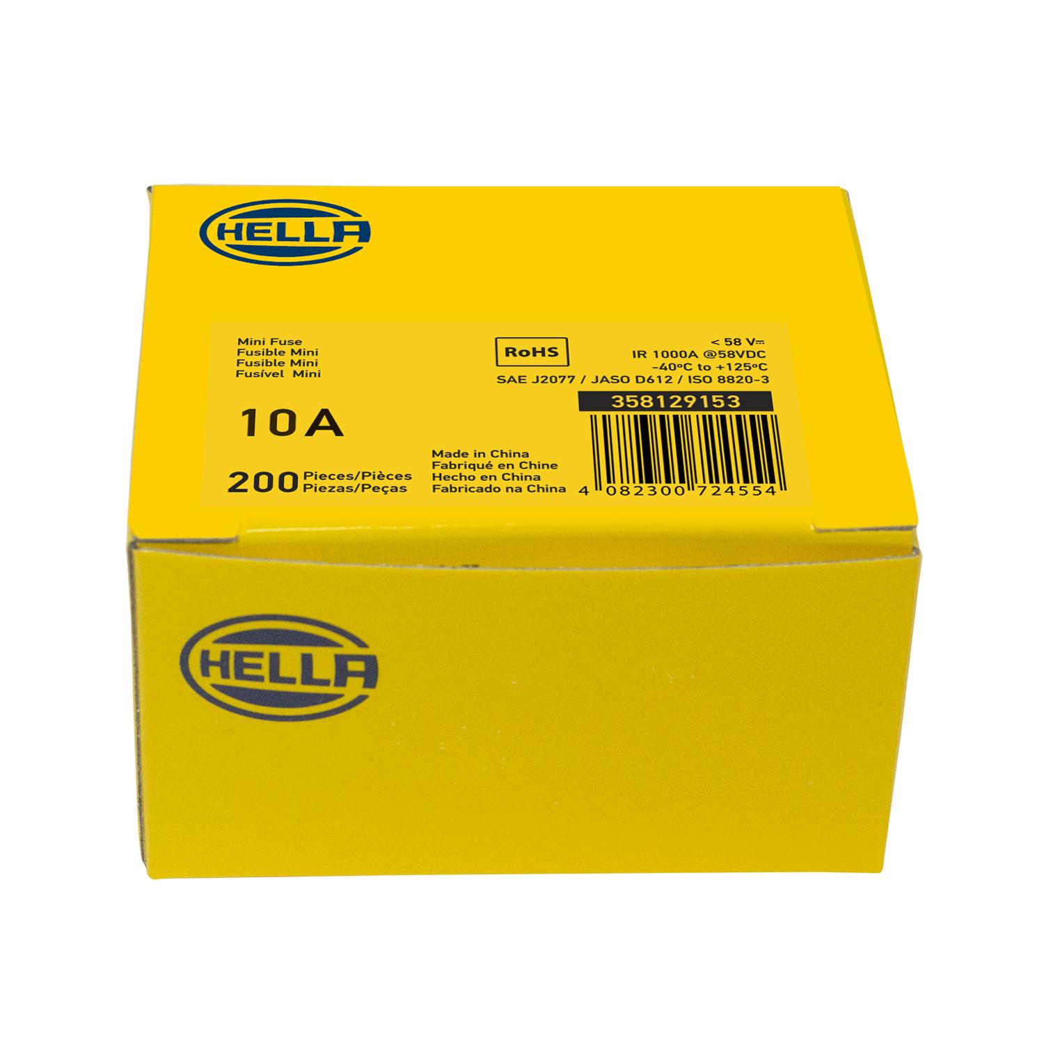 HELLA 358129153 Fuse product image 2 of 2