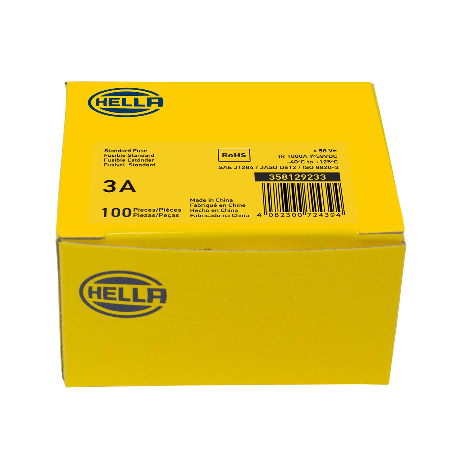 HELLA 358129233 Fuse product image 2 of 2