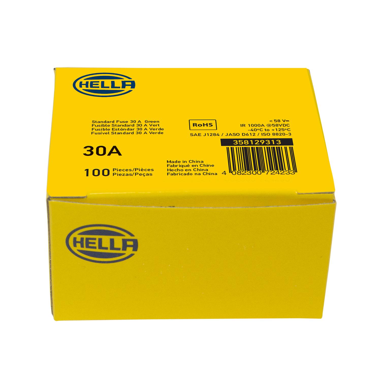 HELLA 358129313 Fuse product image 2 of 2