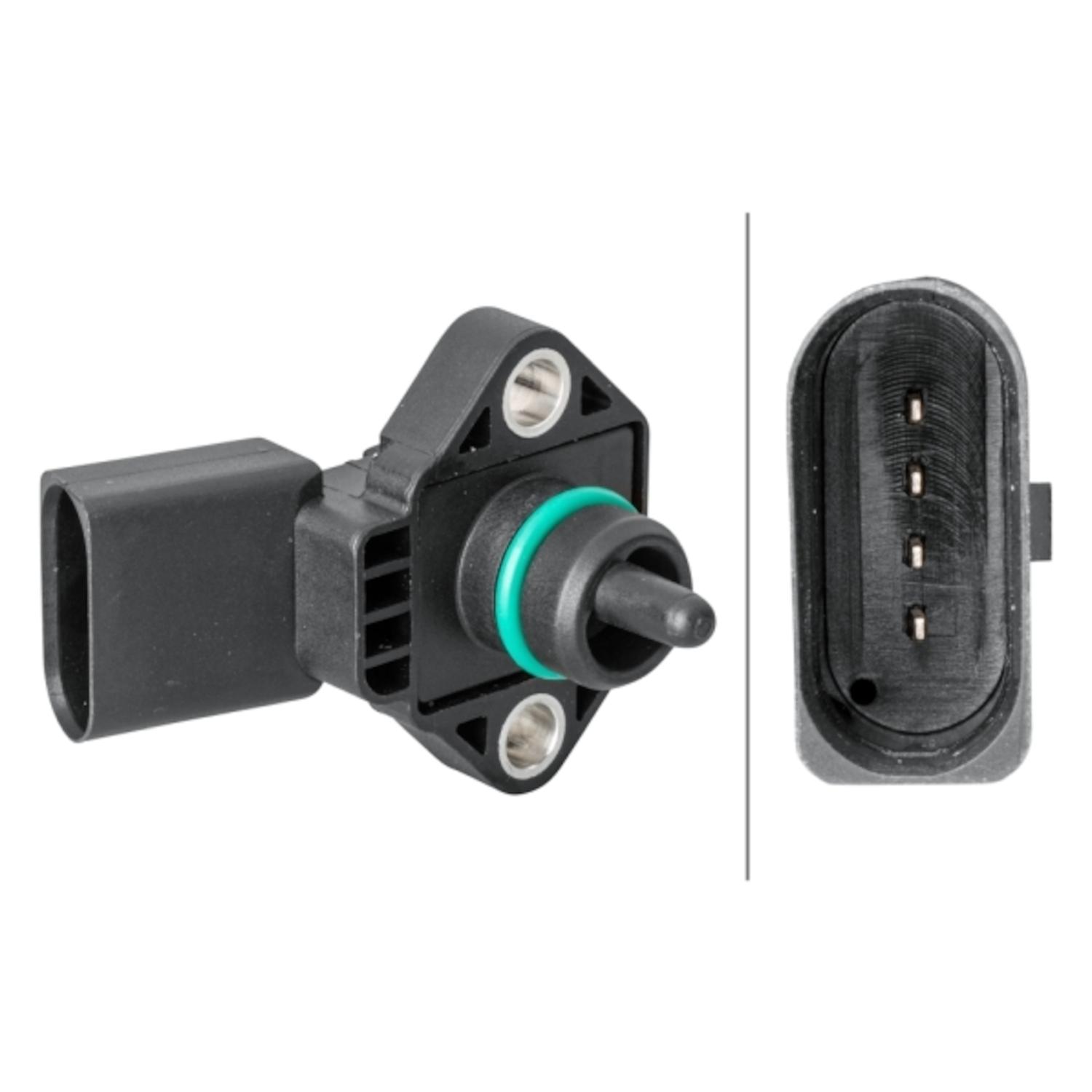HELLA 358152011 - Turbocharger Boost Sensor HELLA 358152011 Turbocharger Boost Sensor product image 1 of 1