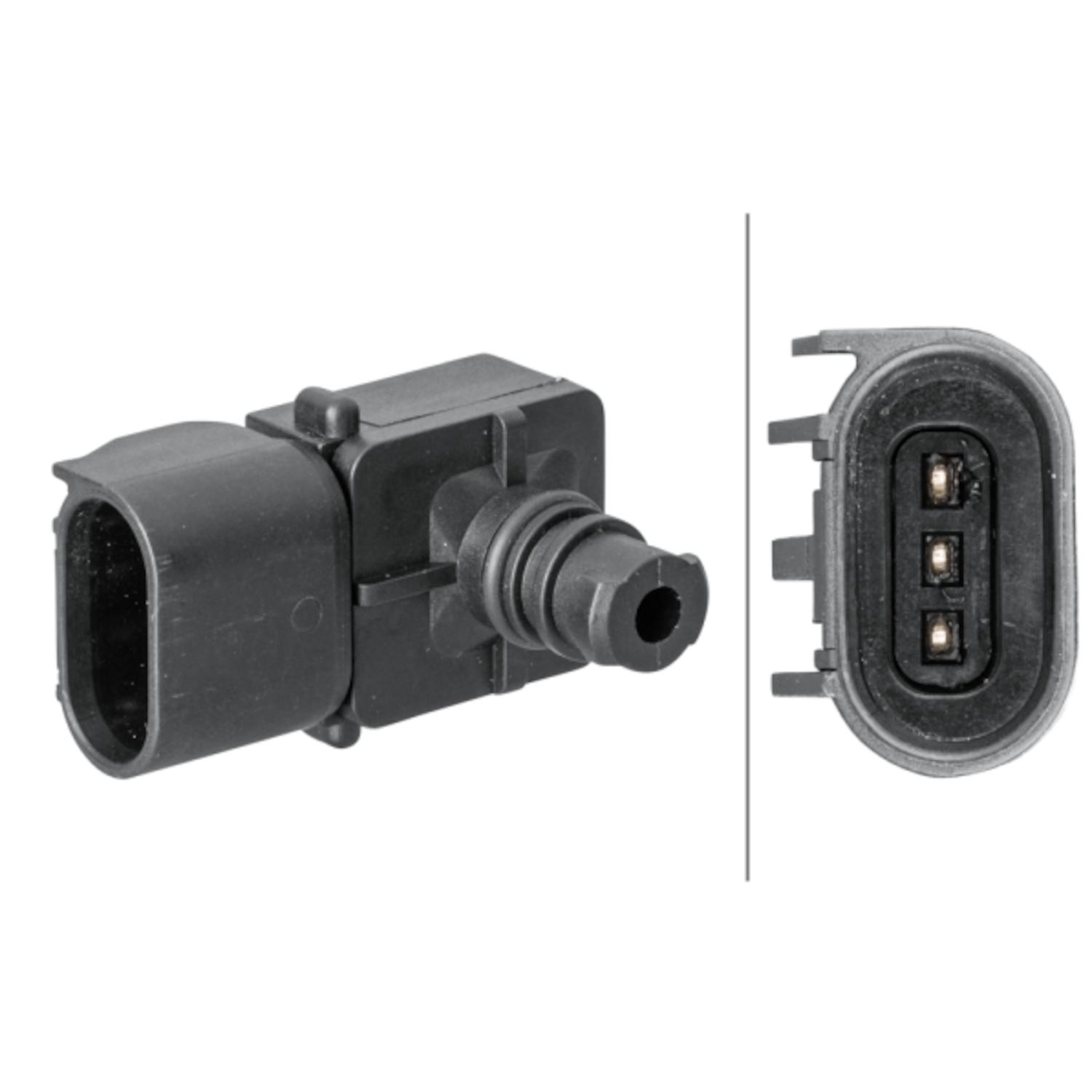 HELLA 358152081 - Turbocharger Boost Sensor HELLA 358152081 Turbocharger Boost Sensor product image 1 of 1