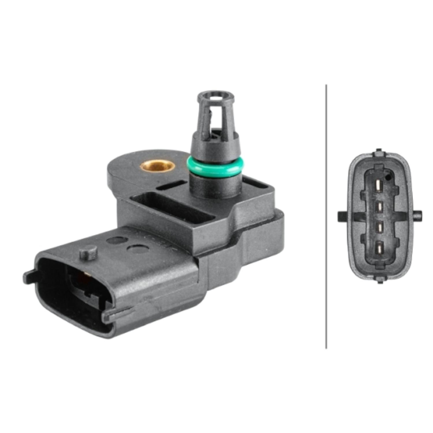 HELLA 358152331 - Turbocharger Boost Sensor HELLA 358152331 Manifold Absolute Pressure Sensor product image 1 of 1