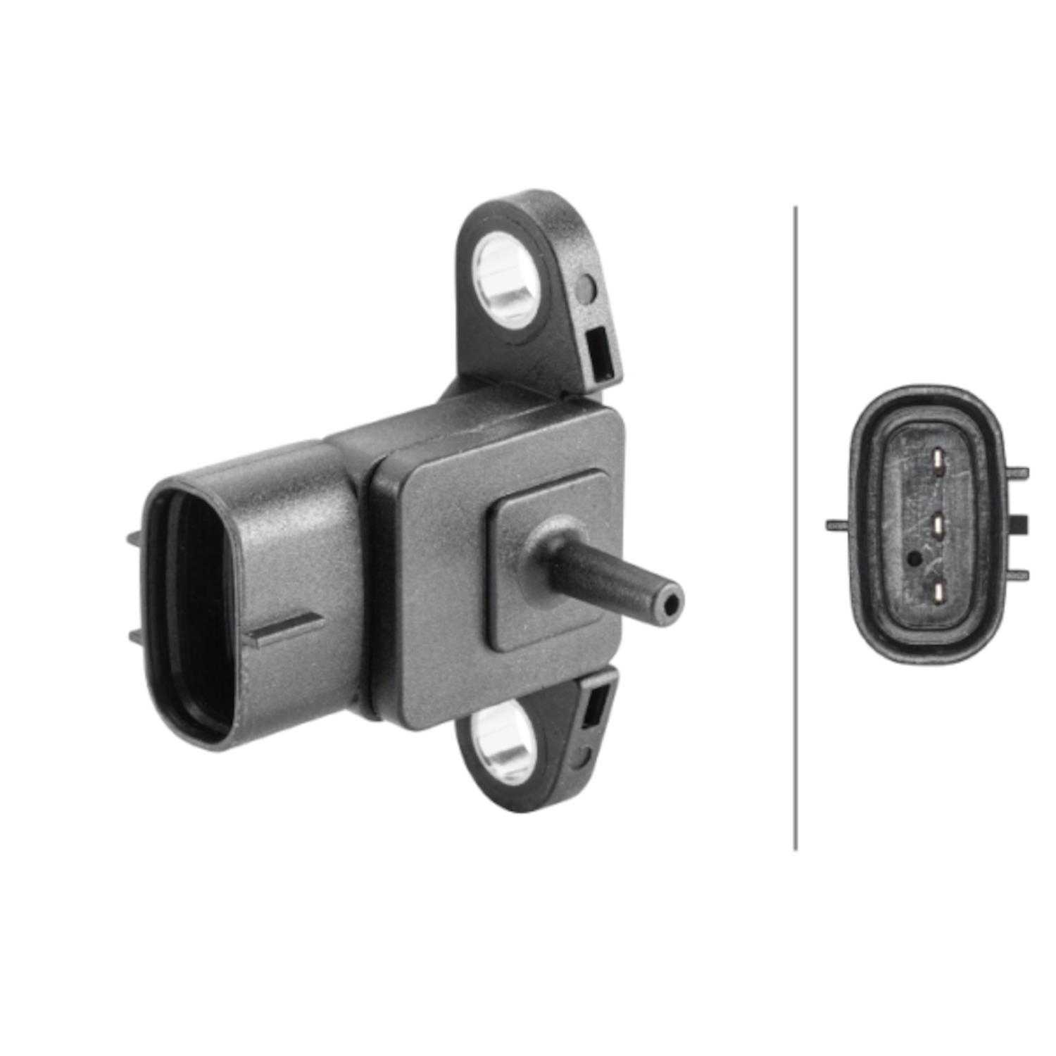 HELLA 358152371 - Turbocharger Boost Sensor HELLA 358152371 Manifold Absolute Pressure Sensor product image 1 of 1