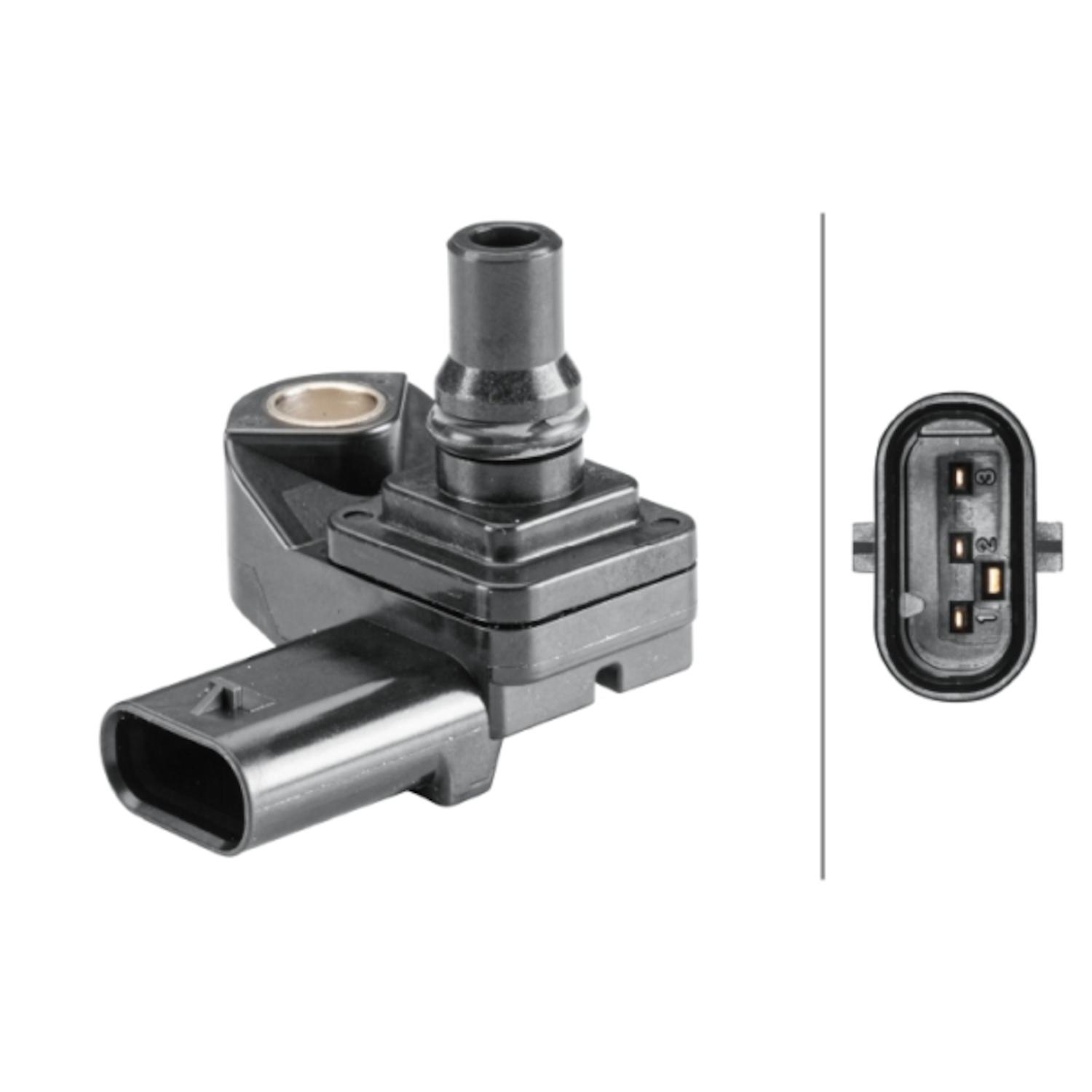 HELLA 358152391 - Turbocharger Boost Sensor HELLA 358152391 Turbocharger Boost Sensor product image 1 of 1