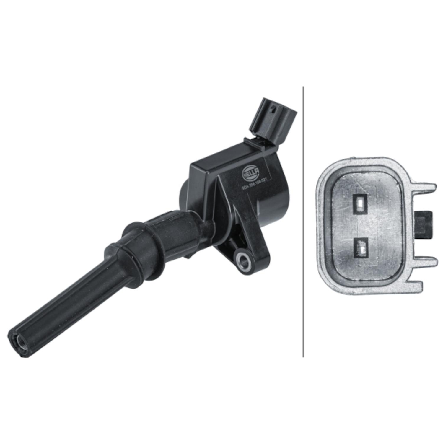 HELLA 358168321 - Ignition Coil HELLA 358168321 Direct Ignition Coil product image 1 of 1
