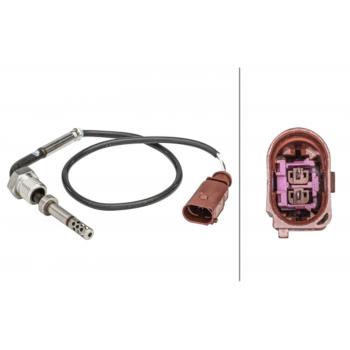 2016 Audi A6 Quattro Exhaust Temperature Sensor HELLA 358181301 image 1 of 1