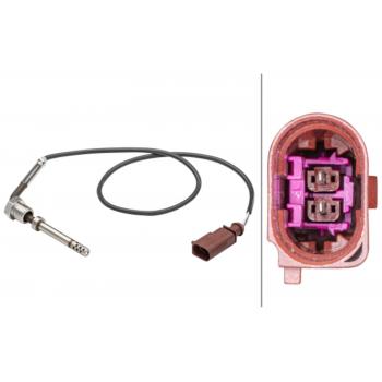 2015 Audi Q7 Exhaust Temperature Sensor HELLA 358181651 image 1 of 1