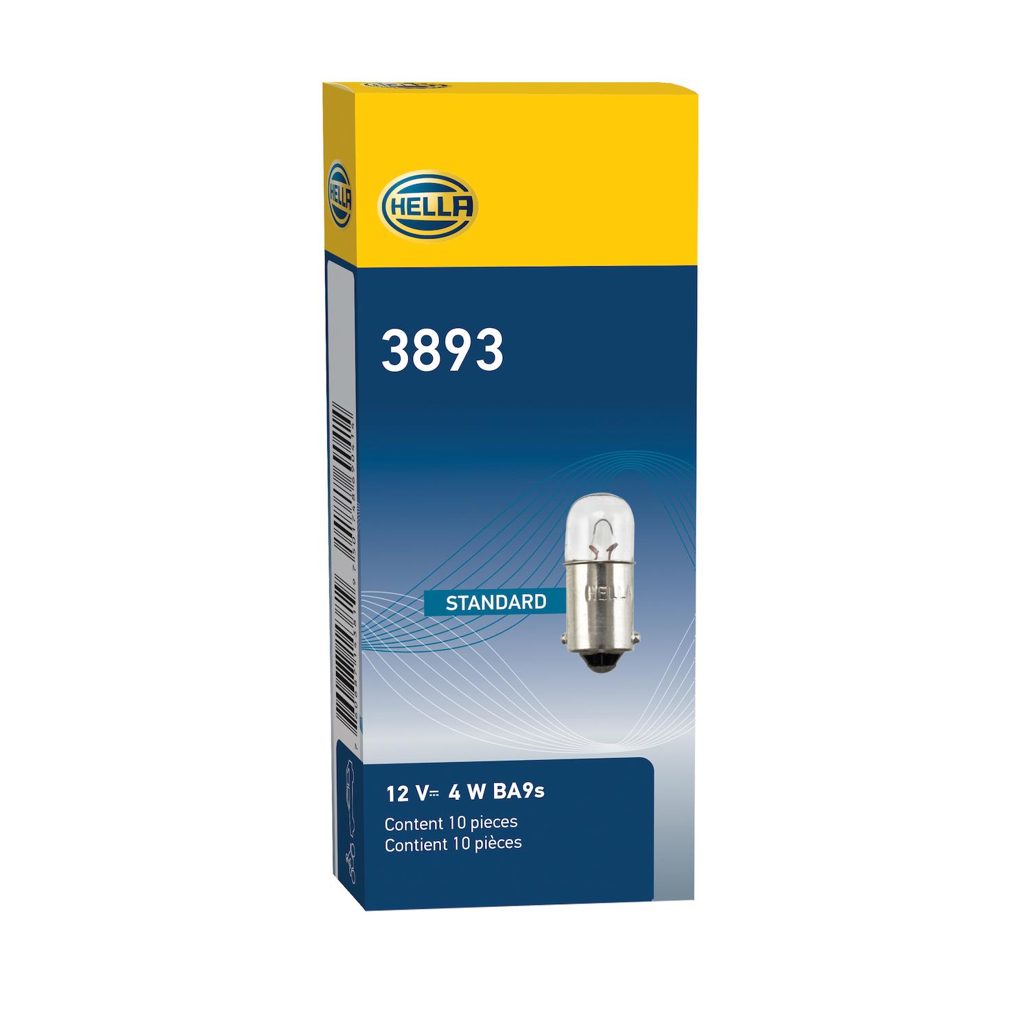 HELLA 3893 - Multi Purpose Light Bulb HELLA 3893 Courtesy Light Bulb product image 3 of 3