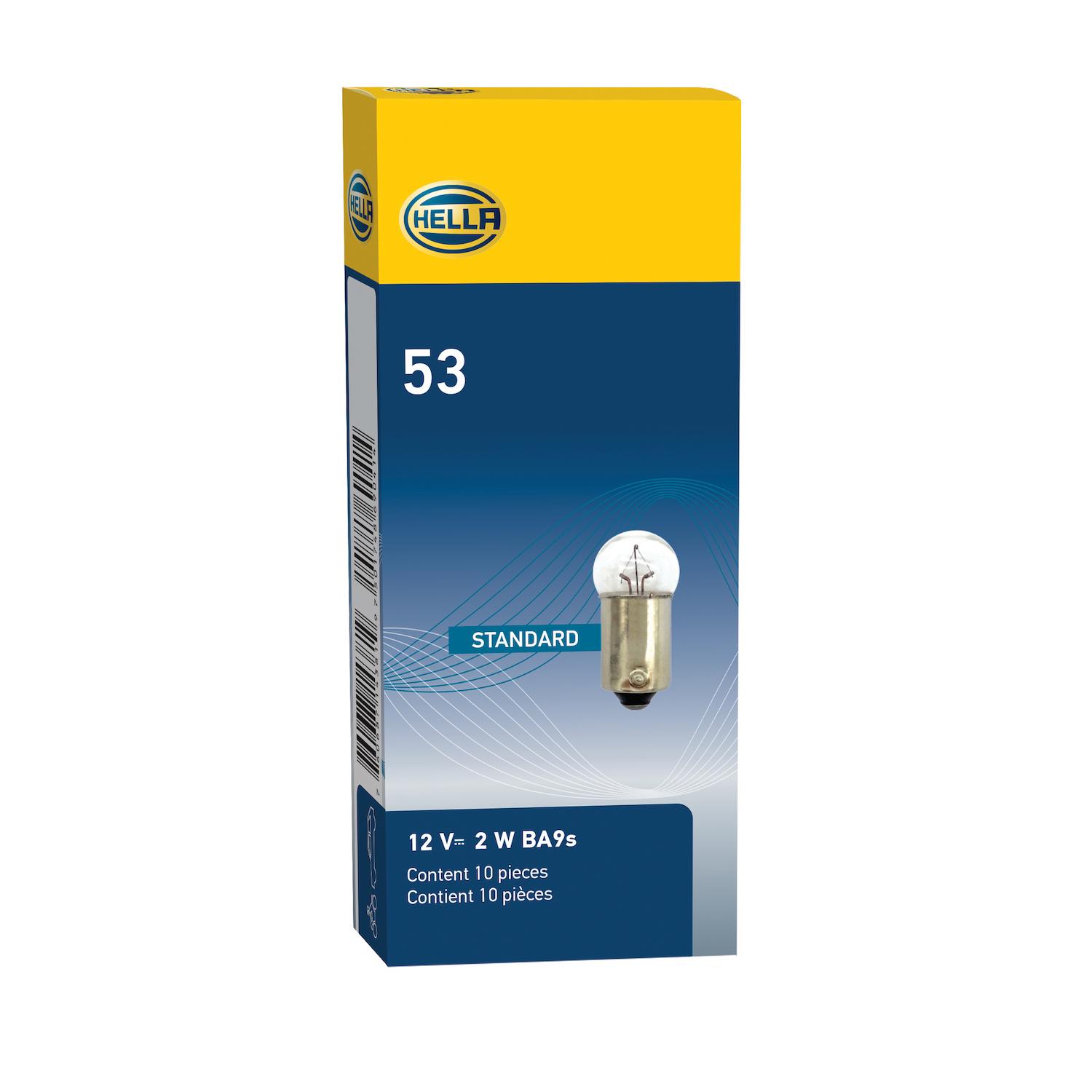 HELLA 53 - Multi Purpose Light Bulb HELLA 53 Ash Tray Light Bulb product image 2 of 2