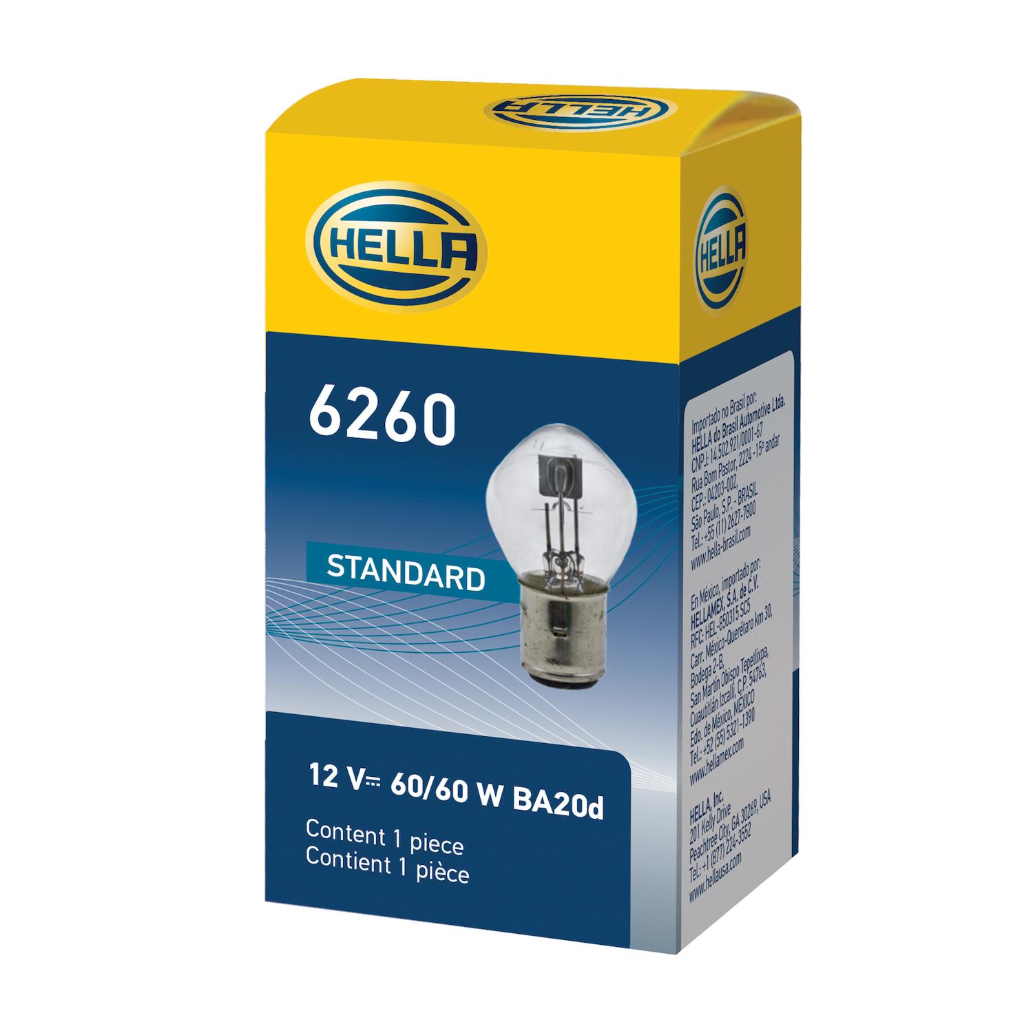 HELLA 6260 - Multi Purpose Light Bulb HELLA 6260 Multi Purpose Light Bulb product image 2 of 2
