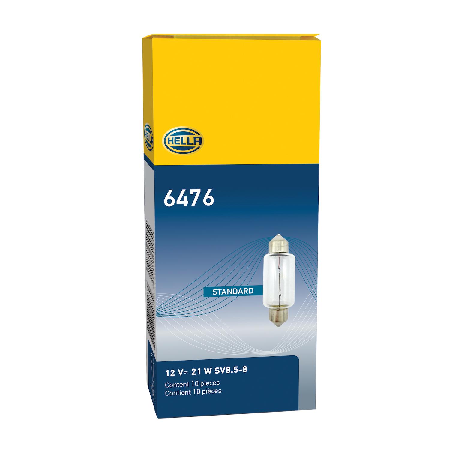 HELLA 6476 - Multi Purpose Light Bulb HELLA 6476 Back Up Light Bulb product image 2 of 2