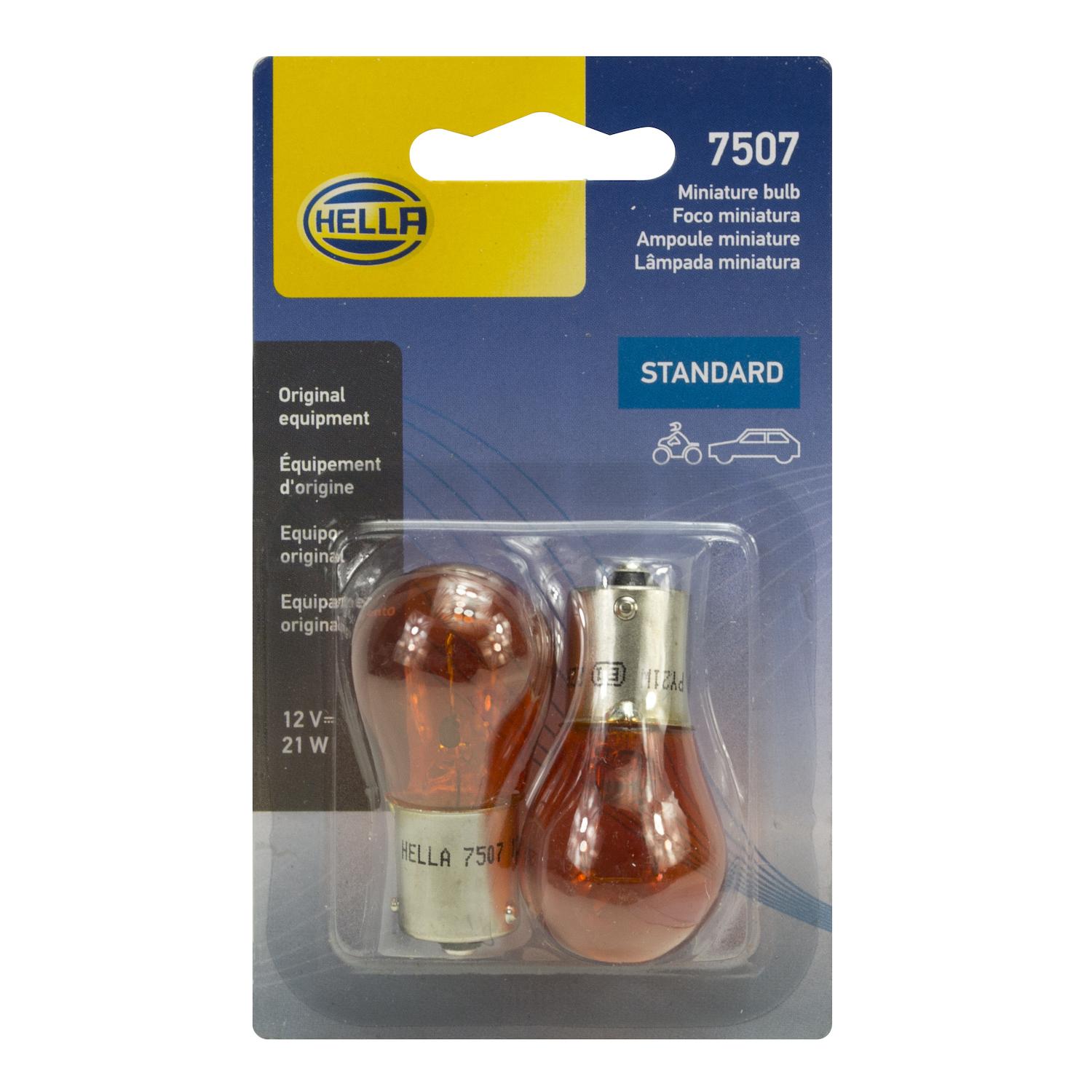 HELLA 7507TB Multi Purpose Light Bulb product image 2 of 2