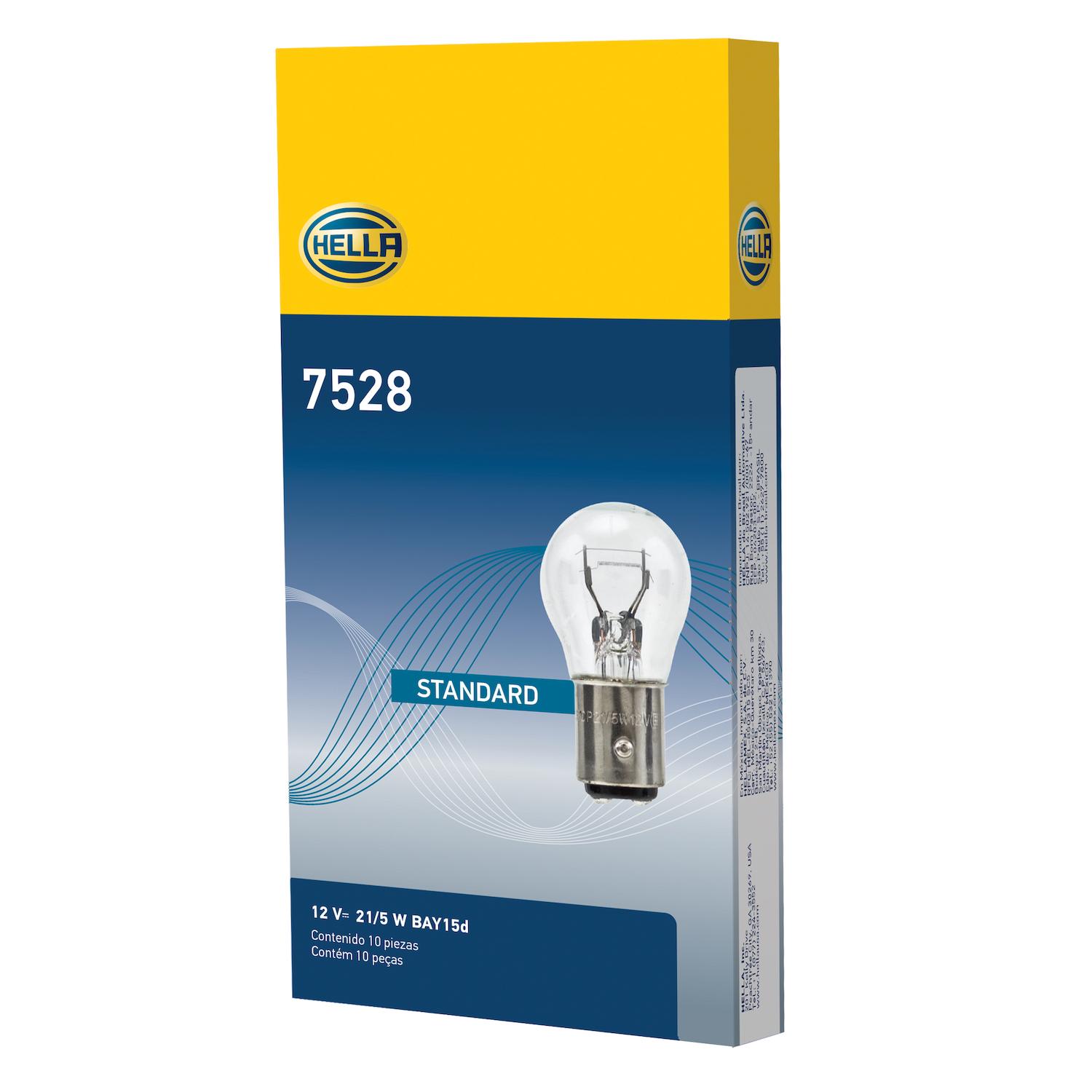 HELLA 7528 - Multi Purpose Light Bulb HELLA 7528 Back Up Light Bulb product image 2 of 2
