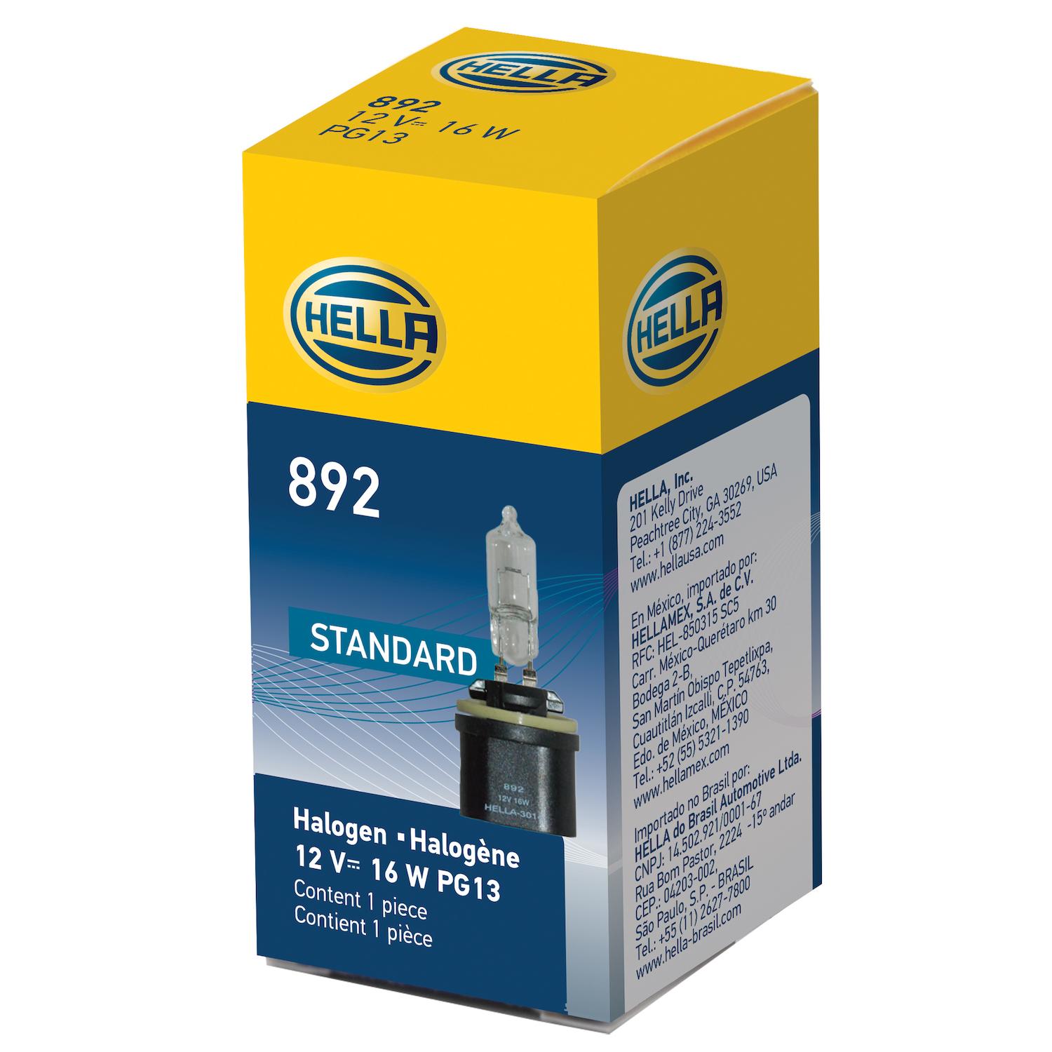 HELLA 892 - Multi Purpose Light Bulb HELLA 892 Back Up Light Bulb product image 2 of 2
