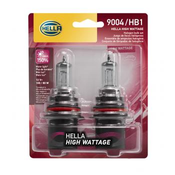 1995 Mitsubishi Montero Headlight Bulb High Beam and Low Beam HELLA 900410080WTB image 2 of 2