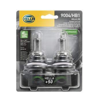 1995 Mitsubishi Montero Headlight Bulb High Beam and Low Beam HELLA 9004P50TB image 2 of 2