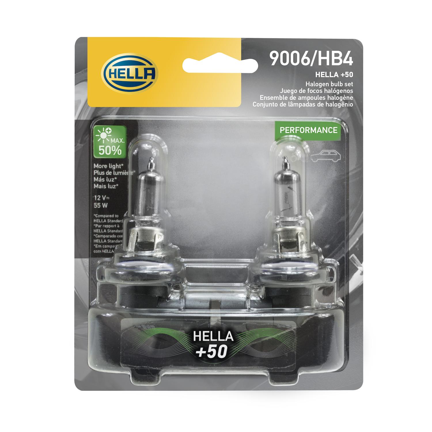 HELLA 9006P50TB - Multi Purpose Light Bulb HELLA 9006P50TB Daytime Running Light Bulb product image 2 of 2