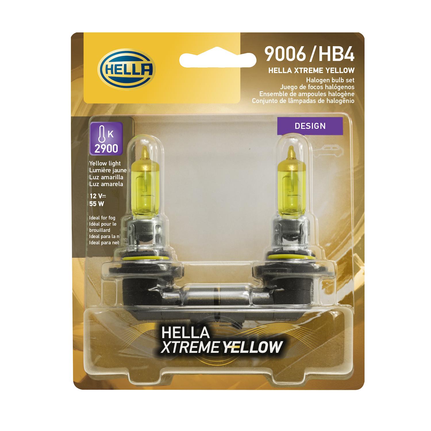 HELLA 9006YL - Multi Purpose Light Bulb HELLA 9006YL Daytime Running Light Bulb product image 2 of 2