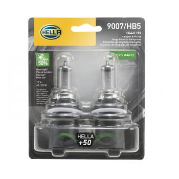 2004 Mitsubishi Outlander Headlight Bulb High Beam and Low Beam HELLA 9007P50TB image 2 of 2