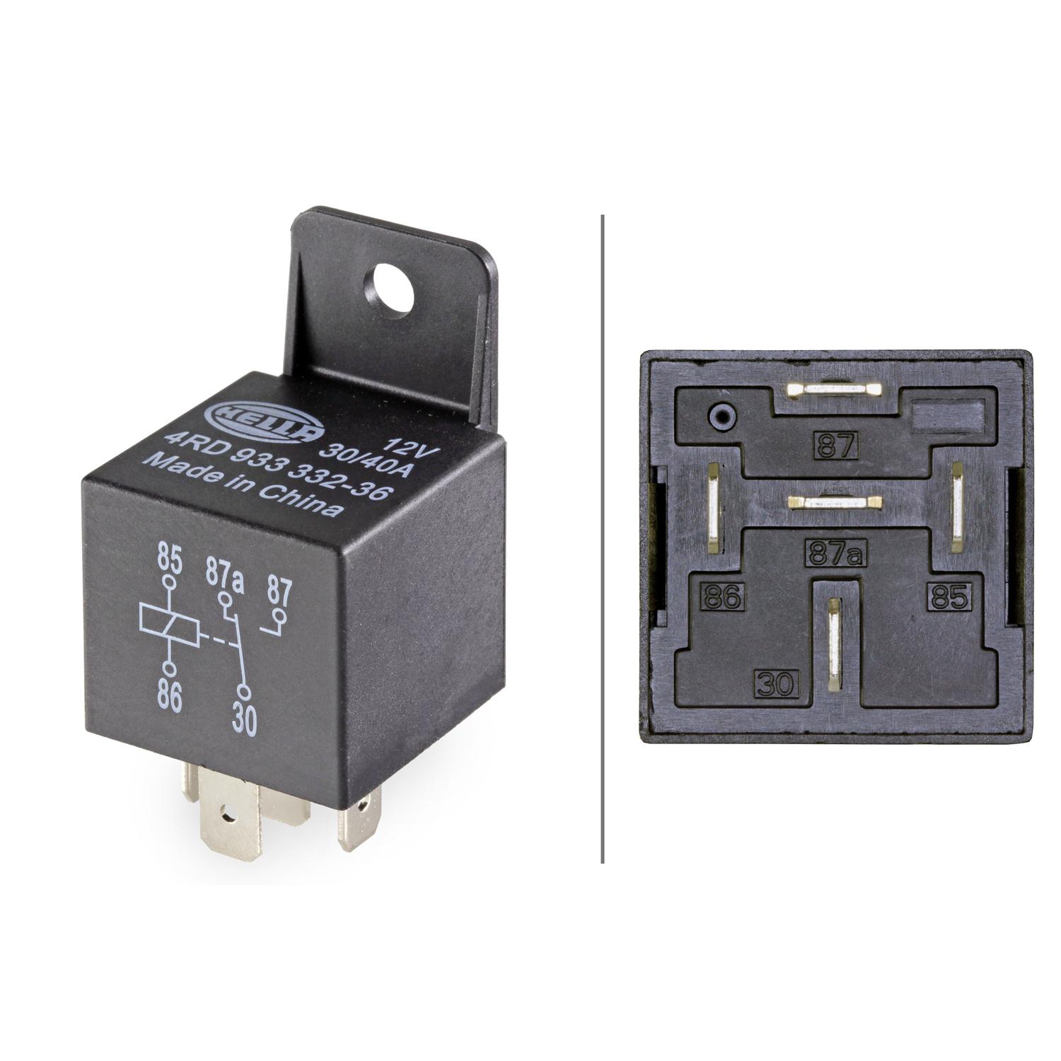 HELLA 933332361 Multi Purpose Relay product image 4 of 6