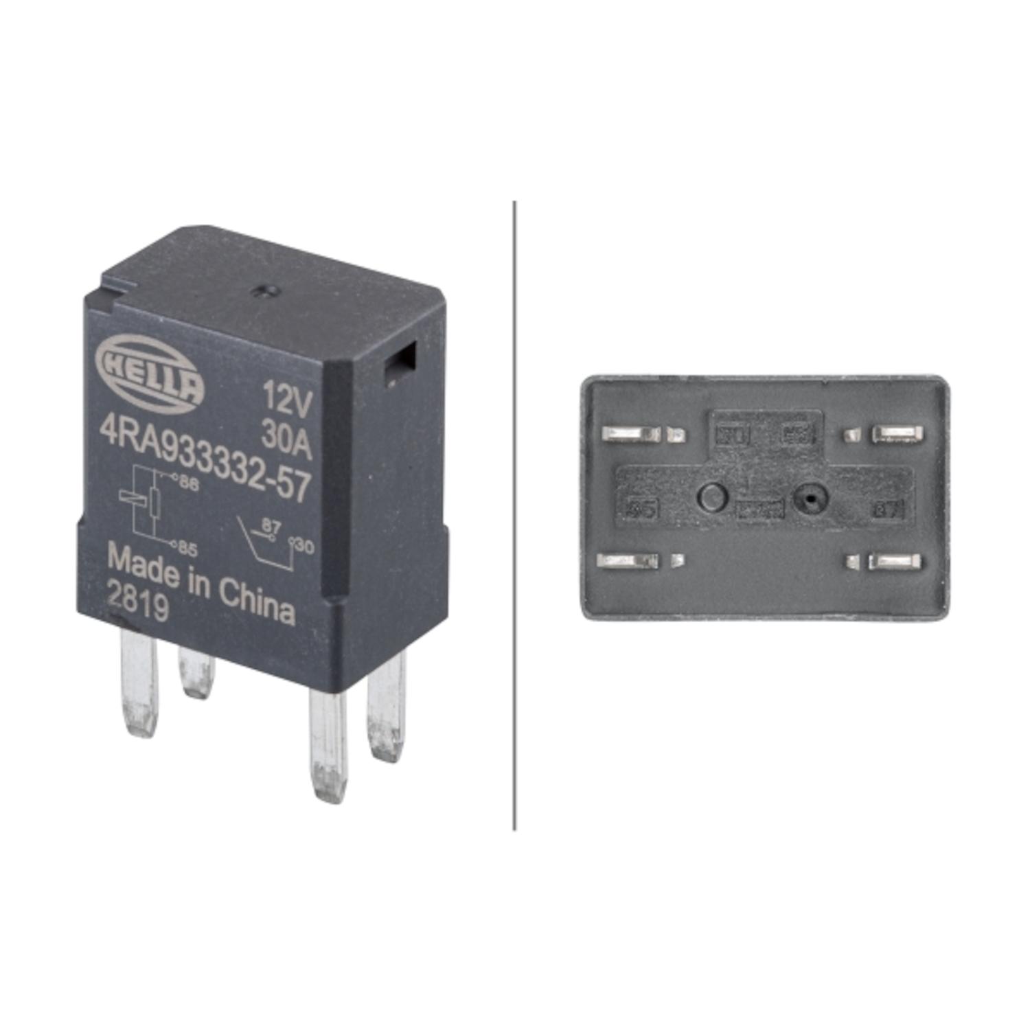 HELLA 933332571 - Fuel Pump Relay HELLA 933332571 Accessory Power Relay product image 1 of 1