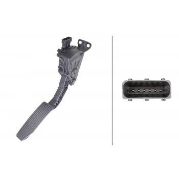 2010 Hummer H3T Accelerator Pedal Sensor HELLA 933902751 image 2 of 3