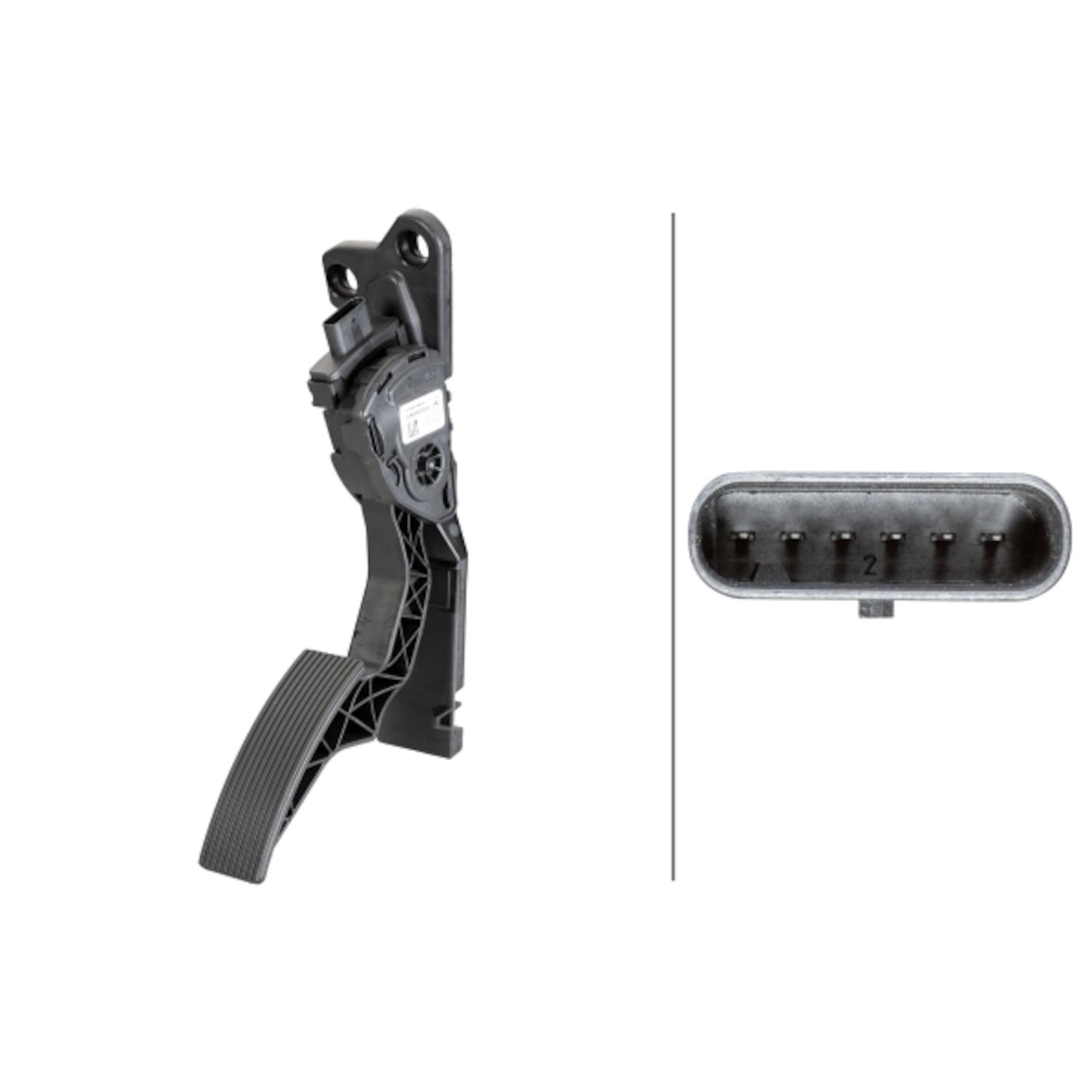 HELLA 933966751 - Accelerator Pedal Sensor HELLA 933966751 Accelerator Pedal Sensor product image 1 of 1