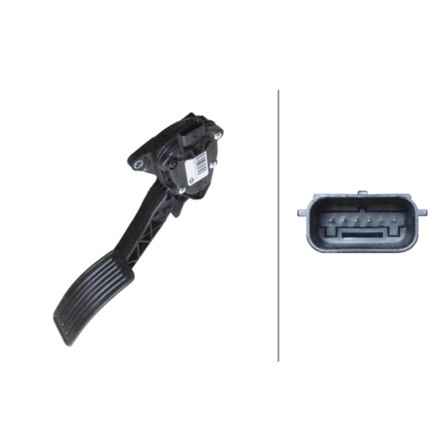HELLA 934101711 - Accelerator Pedal Sensor HELLA 934101711 Accelerator Pedal Sensor product image 2 of 3