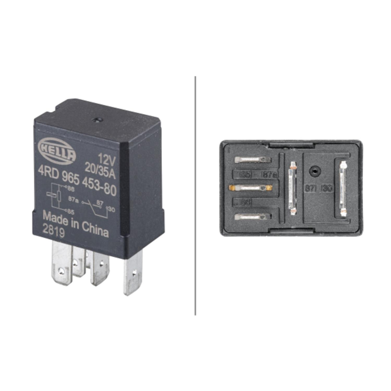HELLA 965453801 - Fuel Pump Relay HELLA 965453801 ABS Control Relay product image 1 of 1