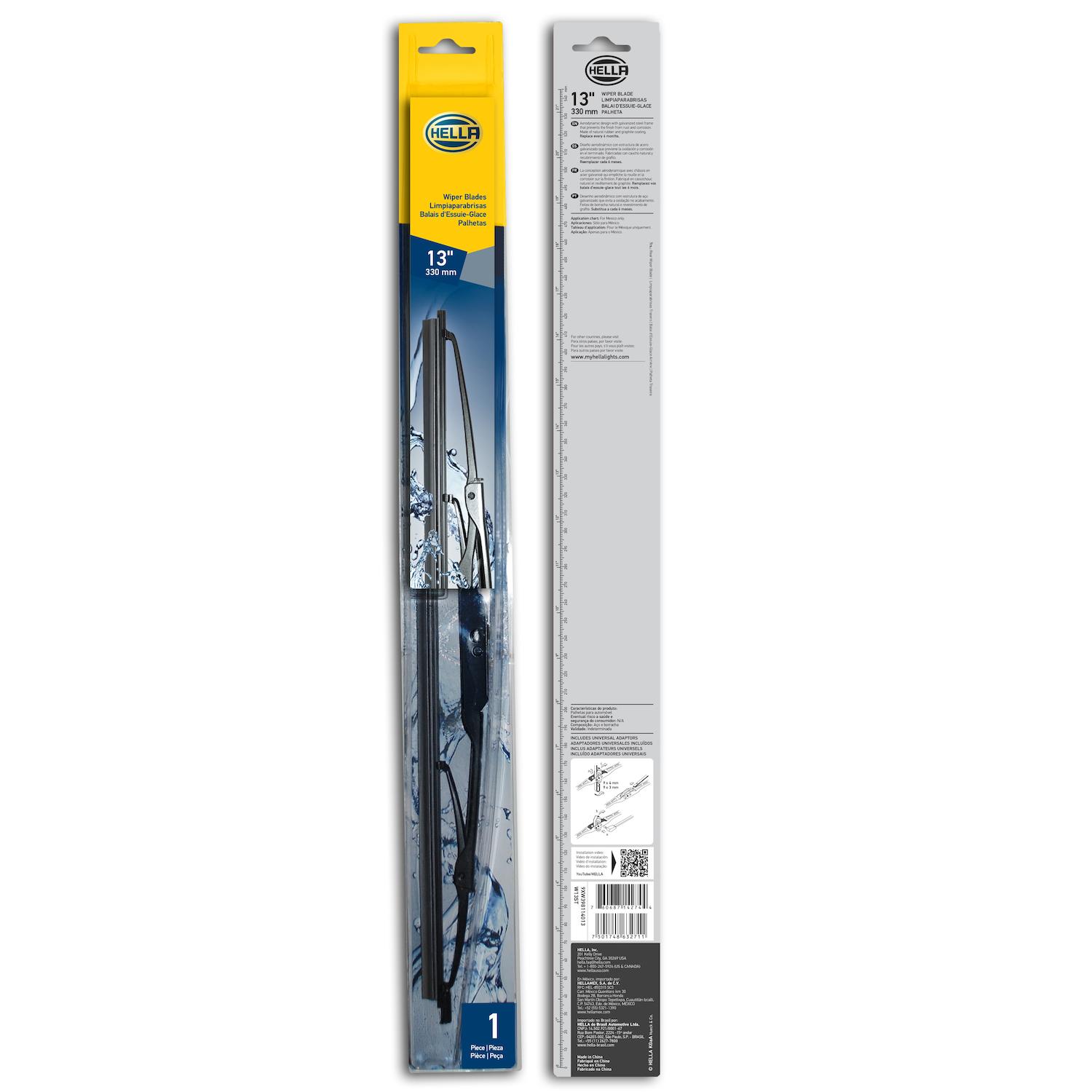 HELLA 9XW398114013 - Windshield Wiper Blade HELLA 9XW398114013 Windshield Wiper Blade product image 3 of 3