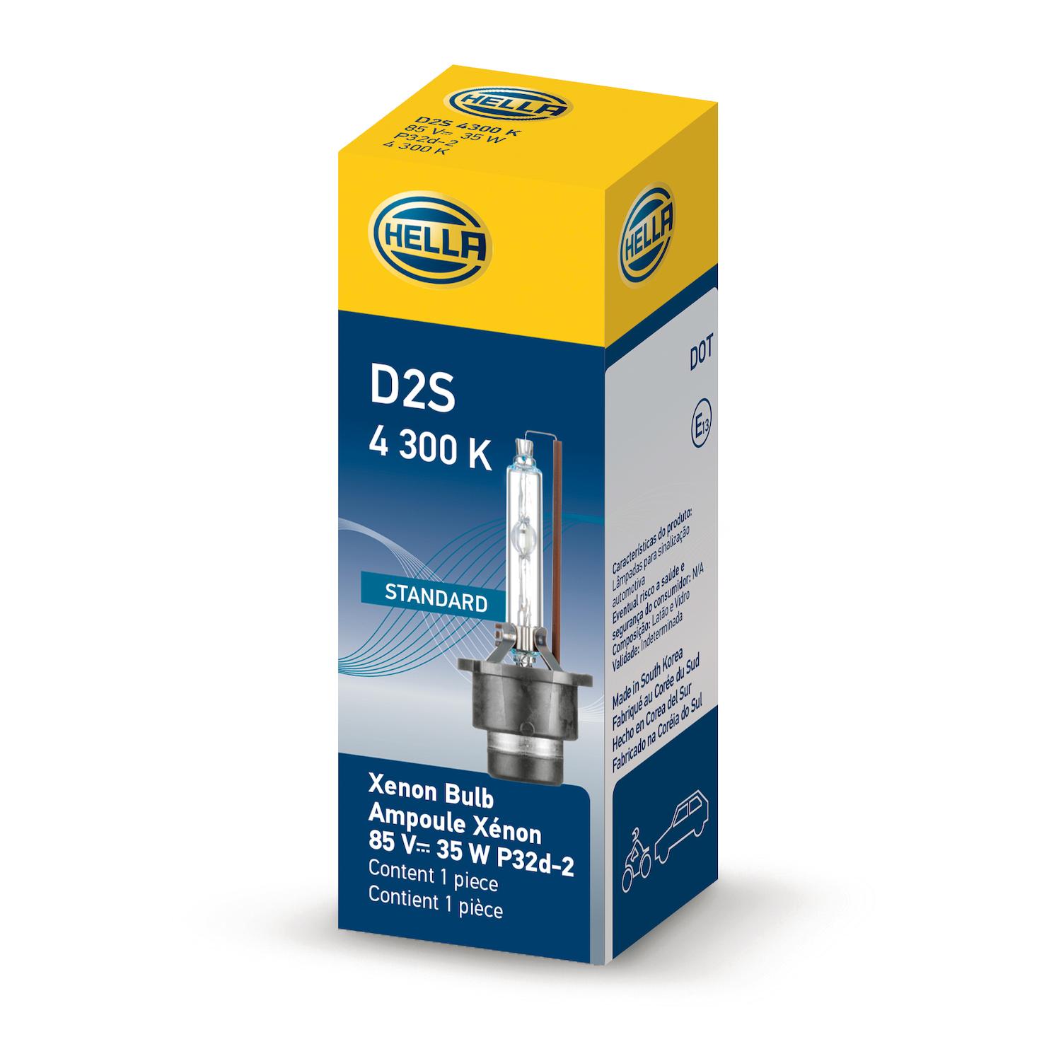 HELLA D2S4300K Headlight Bulb product image 2 of 2