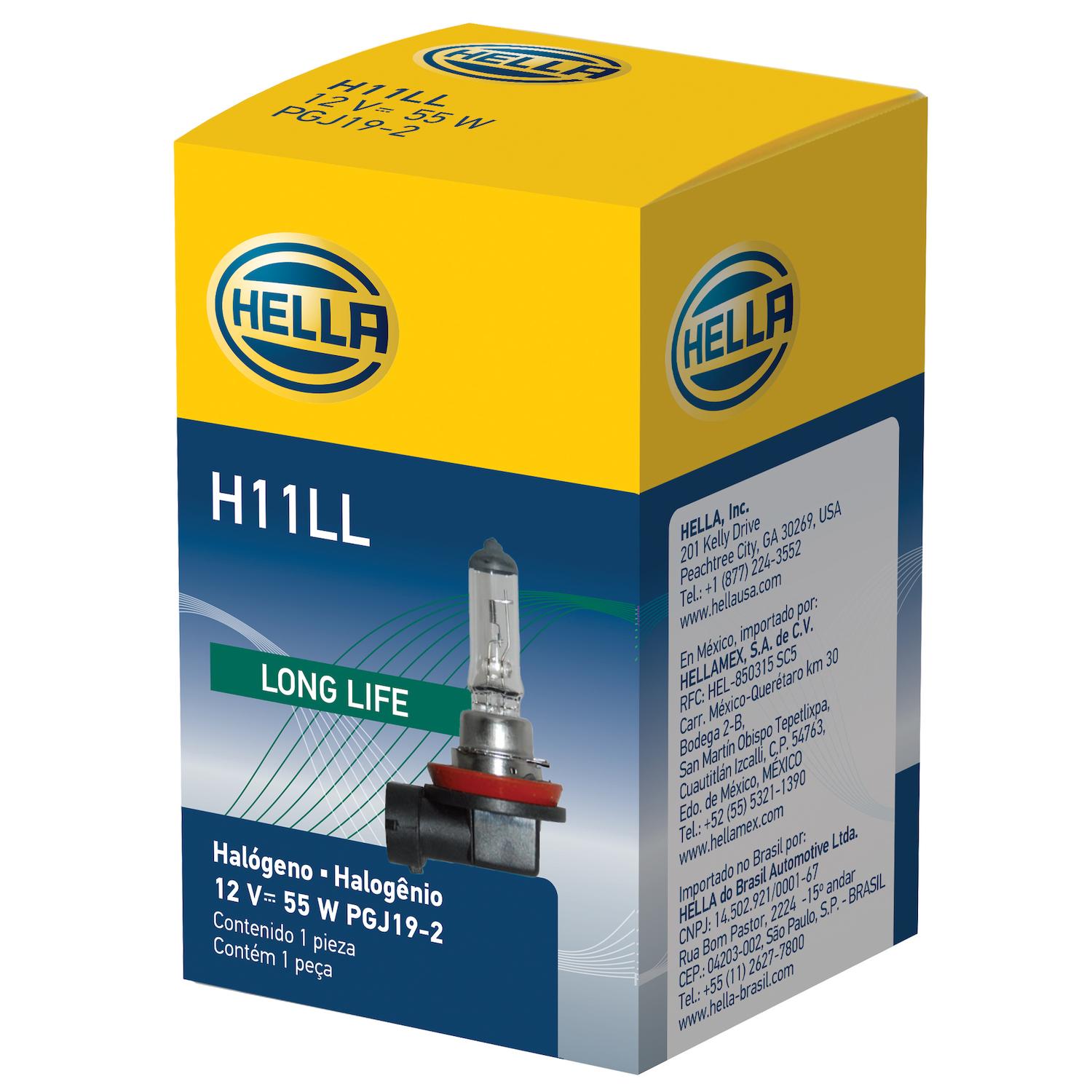 HELLA H11LL - Multi Purpose Light Bulb HELLA H11LL Cornering Light Bulb product image 2 of 2