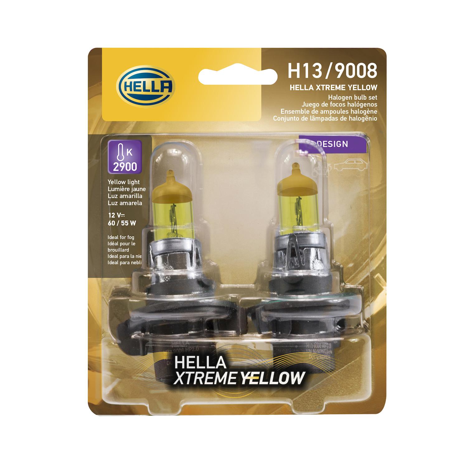 HELLA H13YL - Multi Purpose Light Bulb HELLA H13YL Daytime Running Light Bulb product image 2 of 2