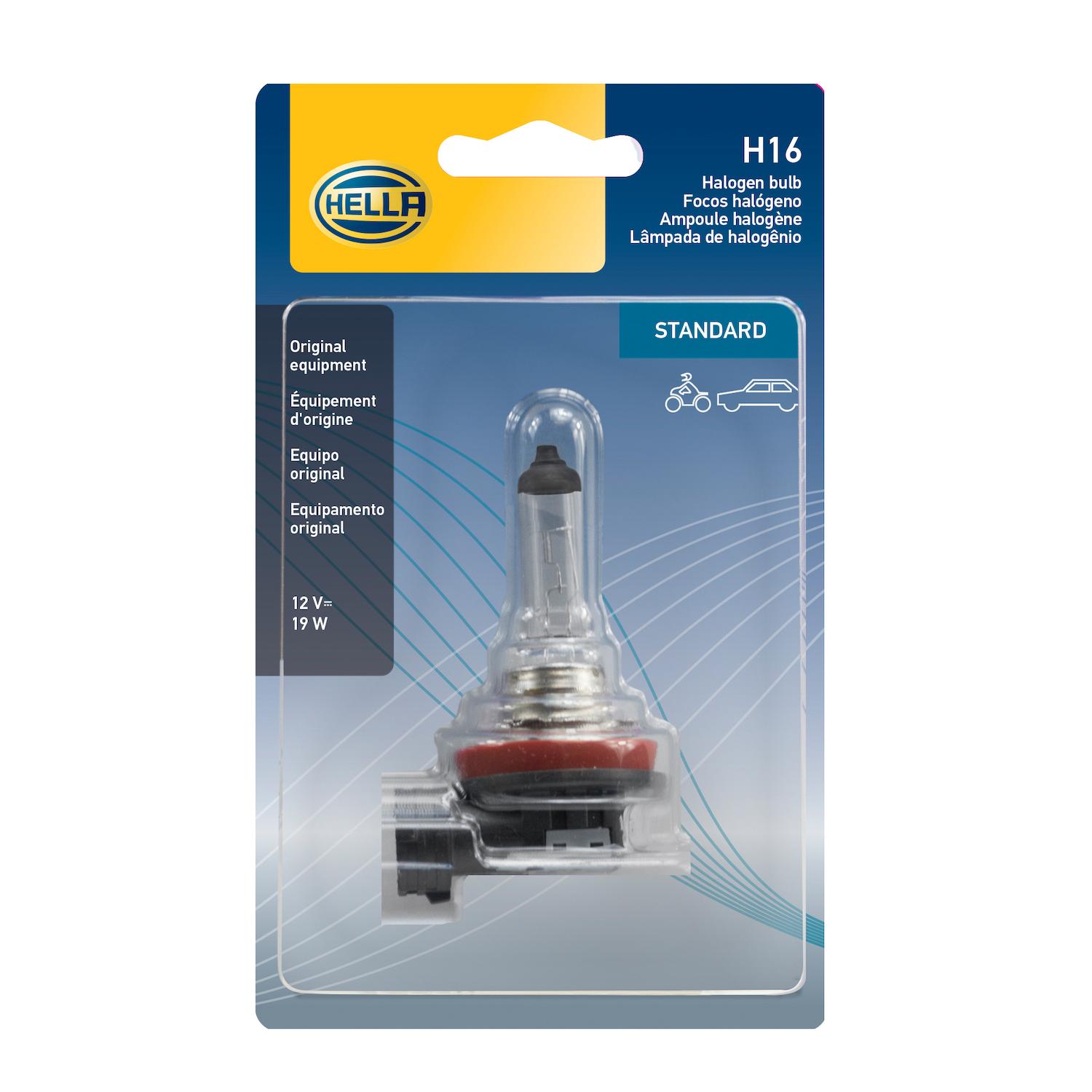 HELLA H16SB - Multi Purpose Light Bulb HELLA H16SB Fog Light Bulb product image 2 of 2