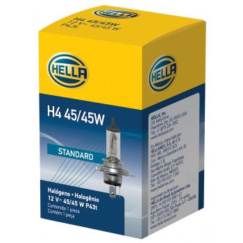 1995 Jeep Grand Cherokee Headlight Bulb High Beam and Low Beam HELLA H44545W image 2 of 2