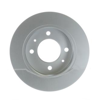2000 Hyundai Tiburon Disc Brake Rotor Rear Inroble BR31242 image 3 of 4