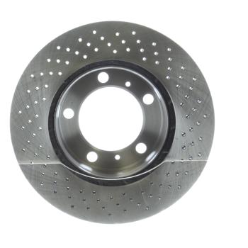 2007 Porsche Cayman Disc Brake Rotor Front Right Inroble BR34375 image 3 of 4
