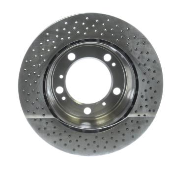 2009 Porsche Cayman Disc Brake Rotor Rear Inroble BR34447 image 3 of 4