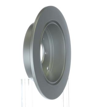 2014 Mitsubishi Lancer Disc Brake Rotor Rear Inroble PP31488 image 2 of 4