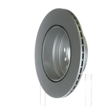 2011 BMW X5 Disc Brake Rotor Rear Inroble PP34363 image 4 of 4