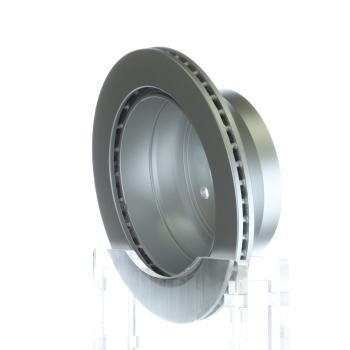 2000 Isuzu Hombre Disc Brake Rotor Rear Inroble PP55038 image 4 of 4